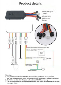 Rastreador GPS para vehículos Dispositivo de seguimiento GPS Rastreador GPS para vigilancia de automóviles con cámaras - Product Image 5