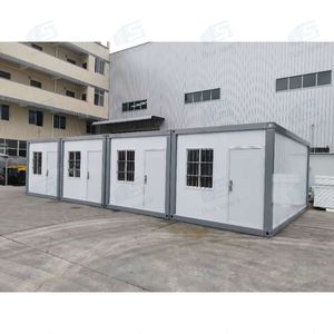 BOX SPACE 20ft Casa contenedor prefabricada económica contenedor modular cabina de oficina para vivienda temporal - Product Image 1