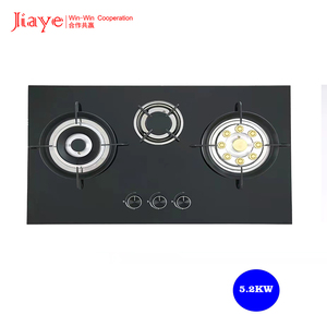 Được Xây Dựng Trong 7MM Tempered Glass Surface Bếp Gas Bếp Với 3 Burner Bếp Gas Hob 78*45 Cm - Product Image 3