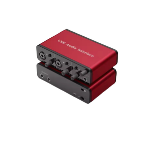 2024 conector de guitarra Twin XLR mezclador digital PCB tarjeta de sonido recordng UAC 3,0 interfaz de audio USB - Product Image 1