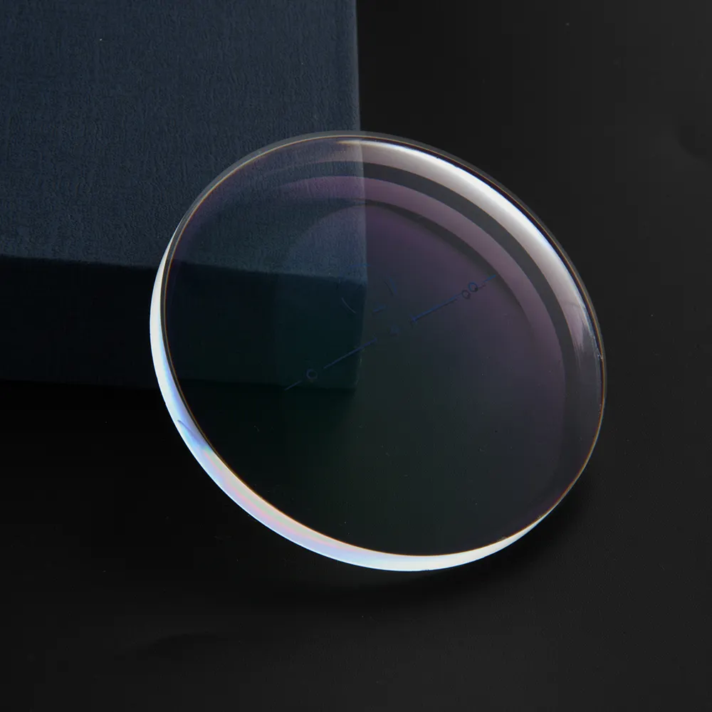 Kacamata baca penghalang biru progresif, 1.61 perlindungan UV HMC anti-reflektif lensa kacamata baca