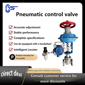 วาล์วควบคุมแรงดันแบบโรตารี่วาล์วควบคุมการไหลของอากาศแบบ Pn16 Dn40 - Product Image 4