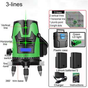 Ufit 3线360自动室内激光自流平数字水平仪与激光水平仪 - Product Image 3