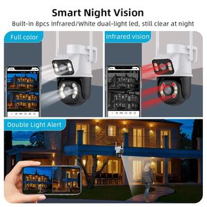 Icsee Xmeye 6MP 8CH Kit de cámara de seguridad inalámbrica para el hogar con Audio bidireccional Wifi Ptz Network y sistema Nvr para monitoreo del hogar - Product Image 3