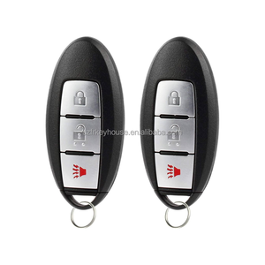Fabrika üretimi çeşitli Nissan Versa 2014-2018 akıllı anahtar 3 düğmeler Fob FCC CWTWB1U808 315MHz 46 2 + 1 düğmeler akıllı kart <span class=keywords><strong>808</strong></span>