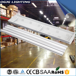 תאורה תעשייתית מחסן Highbay אורות מושעה Luminaire ליניארי <span class=keywords><strong>LED</strong></span> מפרץ גבוה אור