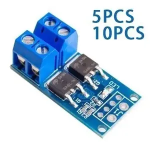 5 pezzi 15A 400W MOS FET interruttore di attivazione modulo di azionamento PWM pannello di controllo regolatore per arduino DC 5V 12V 36V - Product Image 2