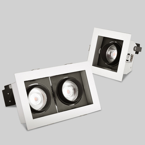 7w- 60w aile serisi yuvarlak smd parlama önleyici gömme tavan ışık 220V tavan lambası aşağı ışık led proje için - Product Image 6