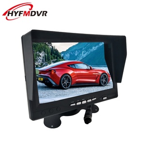 HYF-monitor lcd para reposacabezas de coche con interfaz de cabeza de aviación, interfaz RCA, interfaz BNC, vídeo de entrada y salida, 7 pulgadas, venta al por mayor - Product Image 6
