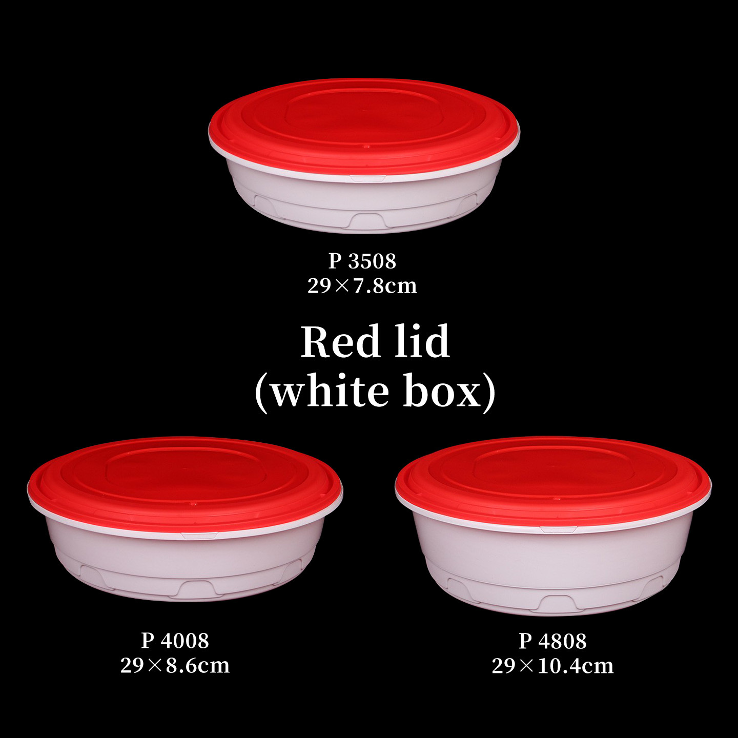 Tapa roja Caja blanca