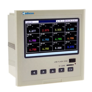 MPR4200:5''Industrial Universal 6/12 Channel Ethernet Digital Chart Color Paperless Recorder for Flow Pressure Level <strong>Temperature</strong> - Product Image 2
