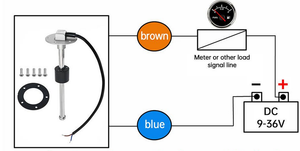 Bestar Unit pengiriman tingkat bahan bakar 240-33 Ohms 150-1000mm untuk truk tangki mobil <span class=keywords><strong>Sensor</strong></span> tingkat bahan bakar baja antikarat pengirim Gas - Product Image 5