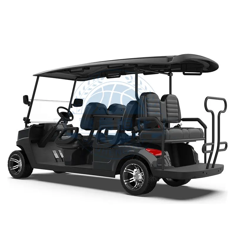 4 Roda 2 4 6 seaters Elétrica clube Carro Carrinho de Golfe para venda elétrica 2/4/6/8/10 seater golf cart peças acessórios
