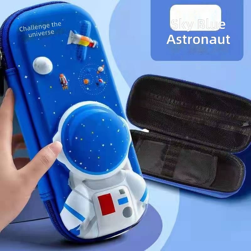 hombre espacial azul