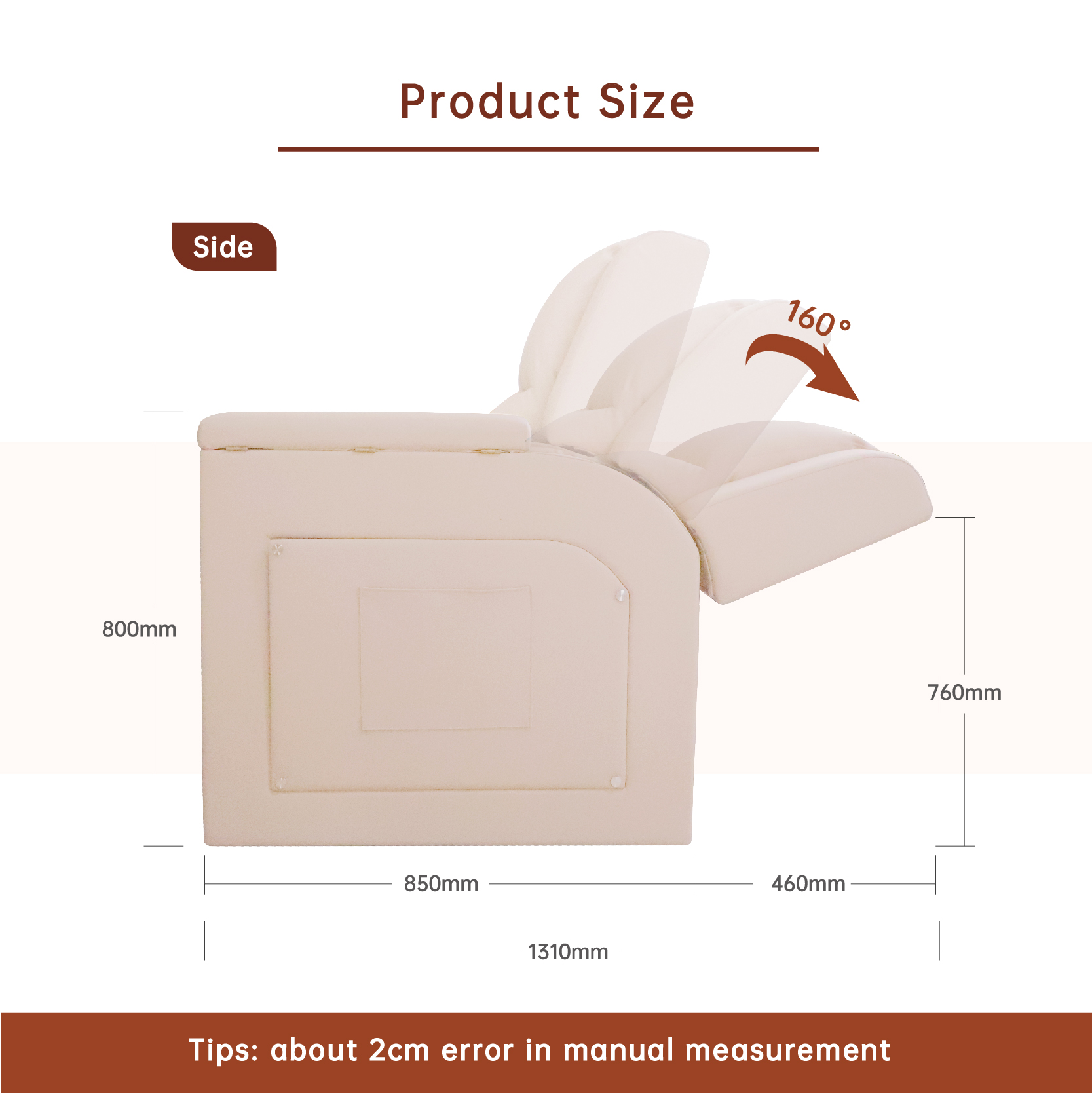 Pedicure Foot Spa Chair I Salon Chair with Tub Drawer