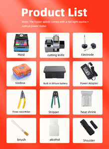 Factory Suupply K5 fusion Splicer 6 Motor Core Alignment Mini Splicing Machine Optical Welding Equipment for <strong>Telecom</strong> - Product Image 4