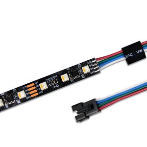 Nuovo arrivo 12V UCS7604 RGBW Pixel esterni IC 60Led Full Color che cambia 65536 livello grigio luce digitale a striscia Led