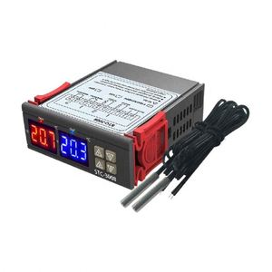 STC-3008 Dual Digital Thermostat <strong>Temperature</strong> <strong>Controller</strong> Incubator <strong>Two</strong> Relay <strong>Output</strong> Thermoregulator Heater Cooler 12V 24V 220V - Product Image 3