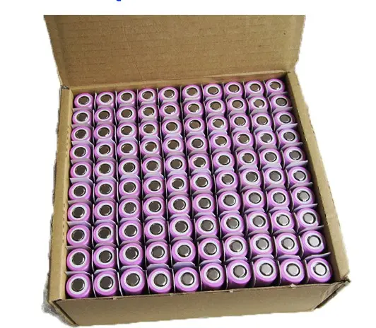 Bateria de íon de lítio recarregável INR 18650 3.7V 2600mAh 3500mAh capacidade real 18650 células