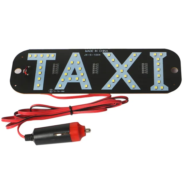 Günstiger Preis Custom ized Multi-Color Taxi Led Light Sign