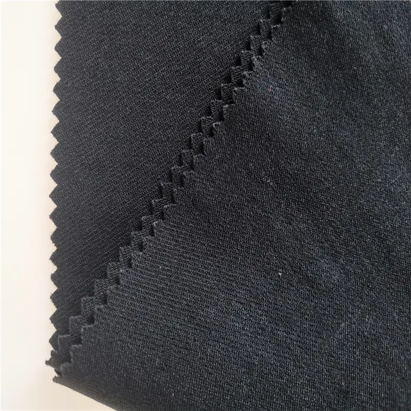Design classico bengaline 65% rayon 30% nylon 5% spandex tessuto elasticizzato per le donne pantaloni