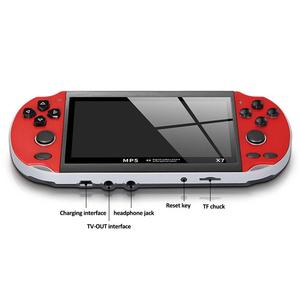 X7คอนโซลเกมมือถือ4.3นิ้วจอแสดงผล LCD 8GB คู่-Rocker 3000เกมคลาสสิก Retro Mini Pocket MP5วิดีโอเกม - Product Image 3