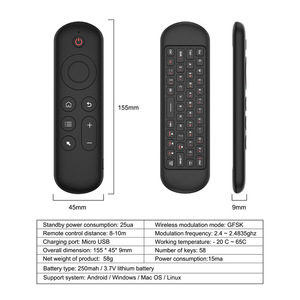 2.4G BT 5.2 Remote <strong>Control</strong> Wireless Gyroscope Air Mouse 7 Color Backlight USB Receiver Mini <strong>Keyboard</strong> for Android Smart TV Box PC - Product Image 5