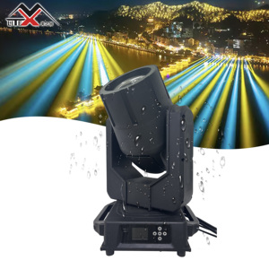 380W IP65 robotik hareketli kafa LED işın işık büyük açık mekanlar ve kulüpleri için RGBW yayılan renk su geçirmez - Product Image 3