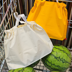 Colorful Custom EVA <strong>Packing</strong> Drawstring Bag with <strong>String</strong> for Supermarket Shopping Printing logo Portable <strong>Plastic</strong> Jewelry Bag - Product Image 2