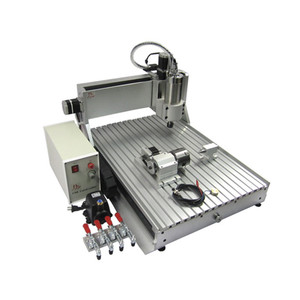 4 <strong>Axis</strong> 800W LY <strong>CNC</strong> <strong>Router</strong> 6040 Z-VFD China <strong>Cnc</strong> Milling Machine for for Aluminum Metal Wood <strong>with</strong> Assembled &amp; Tested Well - Product Image 1