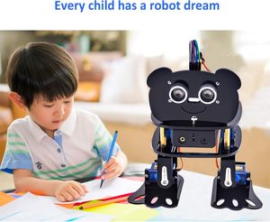 DIY 4-DOF Panda Robot elektron kiti dans programlanabilir Robot kiti desteği Android APP kontrolü Arduino ile uyumlu