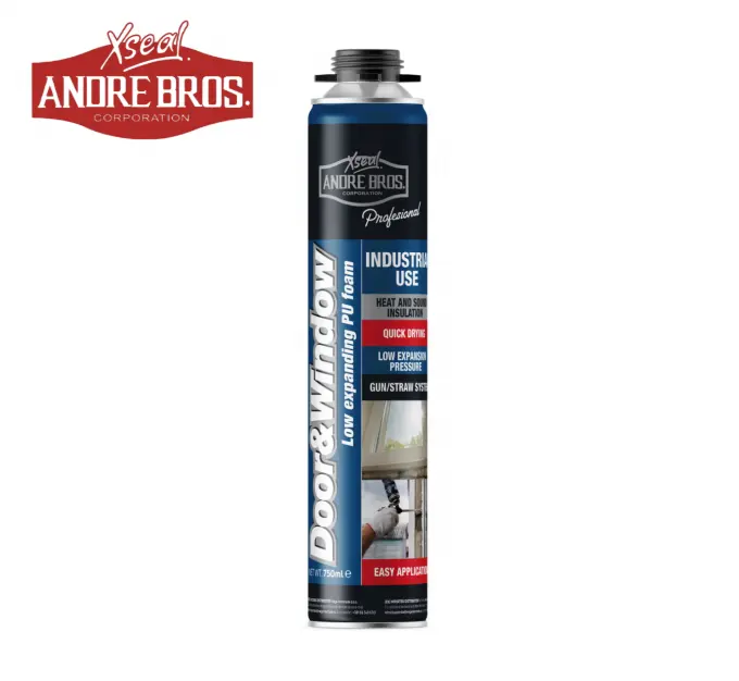 AndreBros Preis gute Dichtung Tür und Fenster Spray harter Polyurethan-Schaum 750 ml Kunstpolyschaum