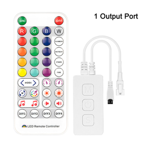Инфракрасный пиксель rgb ic драйвер адресный SP611 38 кнопочный пульт дистанционного управления dream color управление через приложение музыкальный контроллер Светодиодная лента - Product Image 2