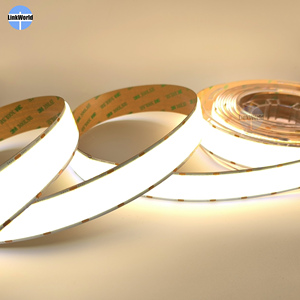Bande <span class=keywords><strong>LED</strong></span> Cob Ultra Large 30mm Haute Luminosité 1600Leds 3000K 4000K 6500K Décoration Éclairage Flexible 24V COB Bande <span class=keywords><strong>LED</strong></span> - Product Image 1