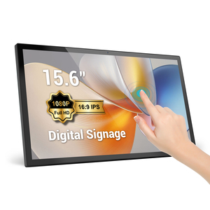 15,6 "планшет с высоким разрешением IPS экран планшет ЖК-дисплей Digital Signage сенсорный монитор рекламы - Product Image 1