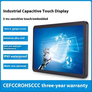 Barato Monitor de pantalla táctil LCD empotrada IPS de 17,3 pulgadas con panel frontal IP65 Resolución de 1920x1080 Interfaz USB Nuevo producto - Product Image 4