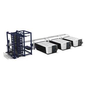 3-axis Continuous Wave <strong>Automatic</strong> <strong>Loading</strong> <strong>and</strong> <strong>Unloading</strong> <strong>System</strong> for Metal Sheet Stainless Steel Iron Sheet - Product Image 2