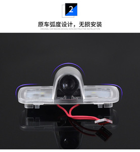เหมาะสำหรับ H. O.n.d. ไฟโลโก้ประตูรถยนต์,ไฟ LED โลโก้ไฟโปรเจคเตอร์ - Product Image 5