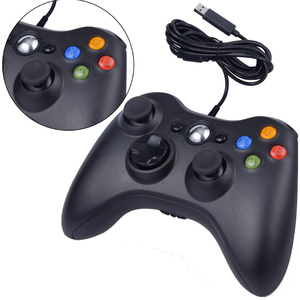 Xbox360コンソール用有線ゲームコントローラーUSB振動ゲームパッドゲーミングコントローラー - Product Image 1