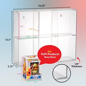 Acrrylic funko <strong>Pop</strong> Display Shelf funko <strong>Pop</strong> Protector case for funko <strong>Pop</strong> Display Box - Product Image 3