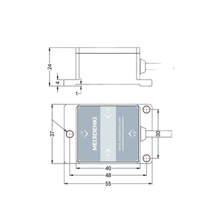 0.02秒の高速応答チルトスイッチセンサー振動センサーを備えた傾斜計傾斜角度センサーを使用したセンス産業 - Product Image 1