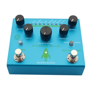Mokyaudio แป้นเหยียบเอฟเฟกต์กีตาร์, แป้นเหยียบดิจิทัลพร้อมแป้นเหยียบเสียงสะท้อนบัฟเฟอร์/บูสเตอร์