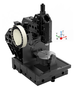 Yüksek hassasiyetli verimlilik ile HD630B otomatik 5 eksenli Metal freze işleme merkezi - Product Image 6