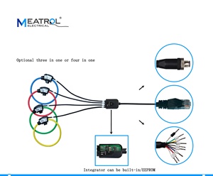 Built-in Integrator 40mA 333mV 3V Rogowski Coil Flexible Current Probe 3 in 1 Rogowski current clmap <strong>sensor</strong> - Product Image 6