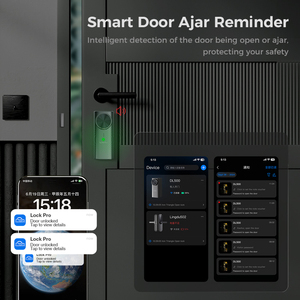 Lndu DL500 ngoài trời không thấm nước nhà khách sạn kỹ thuật số cửa chính Wifi khóa kỹ thuật số mật khẩu vân tay Bàn phím khóa cửa thông minh - Product Image 6