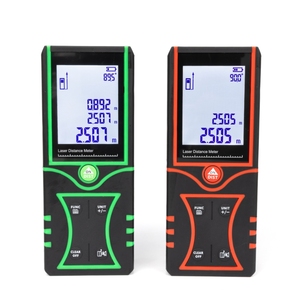 Mô hình 2025 Laser màu đỏ Băng biện pháp 120m Laser khoảng cách Meter Rangefinder với ngang - Product Image 1