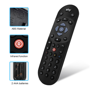 Yüksek kalite yeni evrensel kızılötesi uzaktan kumanda değiştirme için Sky Q Set Top Box uzaktan kumanda ile İngiltere pazarı - Product Image 3