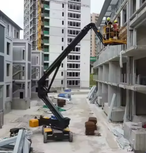 Aerial Work <strong>Platform</strong> LA14JE with Max 15.7m Working Height and 230kg <strong>Load</strong> Weight with Price List for Sale - Product Image 2