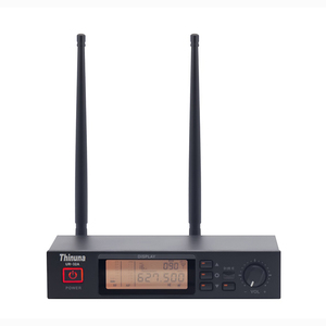 Thinuna UR-32A ความหลากหลายที่แท้จริง Pro ไมโครโฟนไร้สายขนาดเล็กตัวรับสัญญาณเดี่ยวฟังก์ชั่นที่มีประสิทธิภาพสด/การสอนเปลือกโลหะสากล - Product Image 1