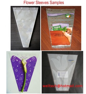 <strong>Computer</strong> Controlled Economical Cheap Cone Shaped Cellophane Bags BOPP OPP CPP Clear Flower Bouquet Sleeve <strong>Making</strong> Machine - Product Image 2